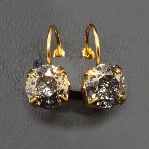 Auskari "Krāšņums (Rose Patina)" ar Swarovski™ kristāliem